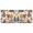 Santa Claus Gift Tree, variant on Haosy 2 Panels Rod Pocket Tier Curtains 27 x 24 Light Filtering Privacy Semi Sheer for Kitchen Bathroom, Santa Claus Gift Tree