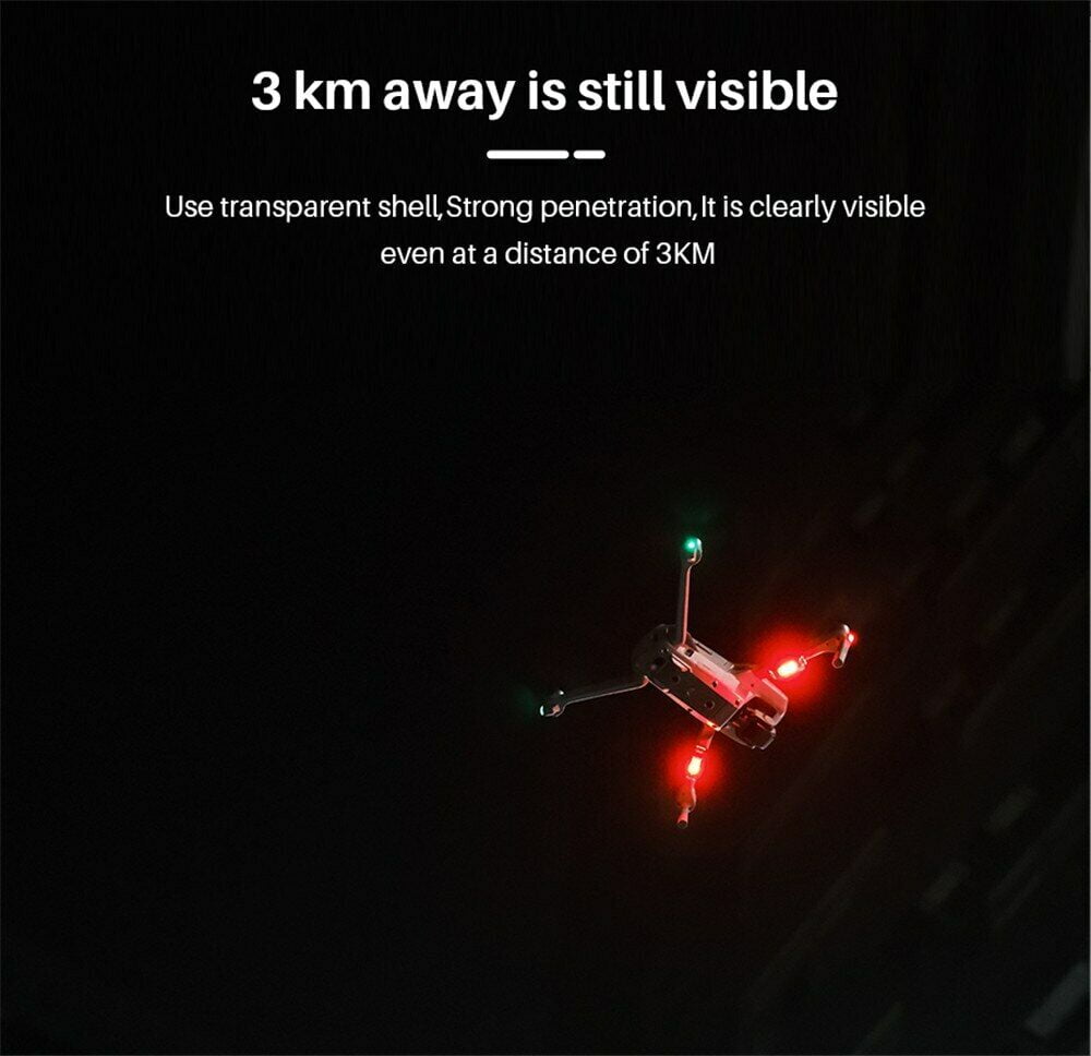 Ulanzi DR-02 LED Indicatior Light Strobe Anti-Collision For Miavc Air 2  Drone 