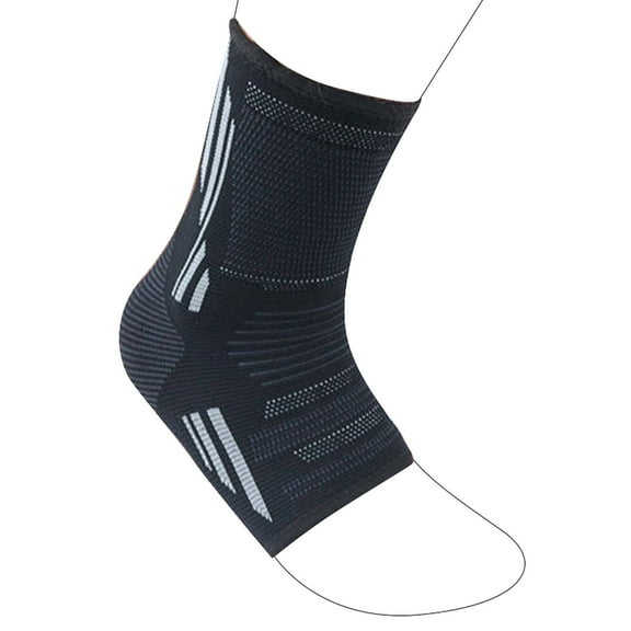 BESTSKY Ankle Brace,Comfortable Fit Design Neuropathy Socks,Durable Breathable Material Knitted Warm Design Ankle Sleeve,Yellow