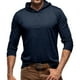 thumbnail image 1 of Blusa de manga larga con capucha para hombre, jersey de color liso, camiseta de manga larga, blusa con capucha para hombre, 1 of 7