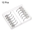thumbnail image 3 of 12uds Dispensadoras Agujas, Calibre 15 1/2" Inoxidable Acero Romo Punta 45 Grados Dobladas Dispensadoras Agujas para Tinta Cartuchos, Pegamento, Jeringas, Carpintería, 3 of 5