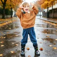 thumbnail image 7 of EUXTERPA Kids Light Up Dinosaur Rain Boots Winter Snow Warm Lined Boots for Boys Toddler Size 10, 7 of 7
