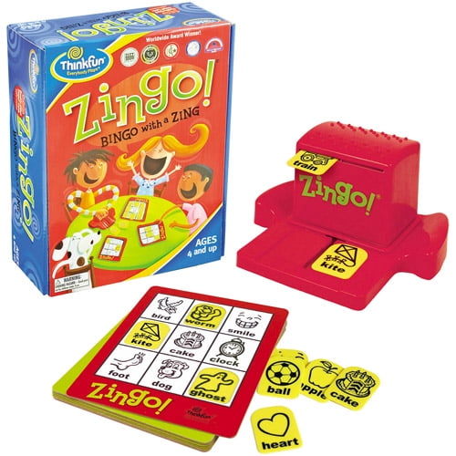 Ravensburger 76321 Think Fun Zingo Bilingual Game
