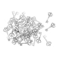thumbnail image 1 of Key Charms Keys Bulk Metal Key Pendants Vintage Style Key Set Charms for Jewelry Antique 100pc, 1 of 9