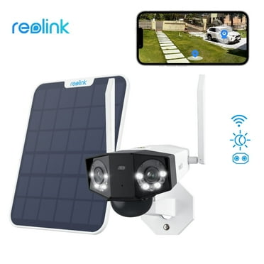 Reolink Duo Series Dual Lens 4K 180° Wireless Wifi Camera with Solar Battery-Powered Smart Detection