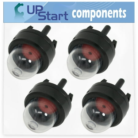 

4-Pack 530047721 Primer Bulb Replacement for Walbro WT-193-1 Carburetor - Compatible with 12318139130 300780002 188-512-1 Purge Bulb