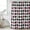 Black, variant on Valentine's Day Shower Curtain, Waterproof Shower Curtains for Bathroom, Spring Roses Pink Bows Black White Plaid Washable Fabric Bathtub Curtain Set Bath Decor with 12 Hooks Stall 36"x72"