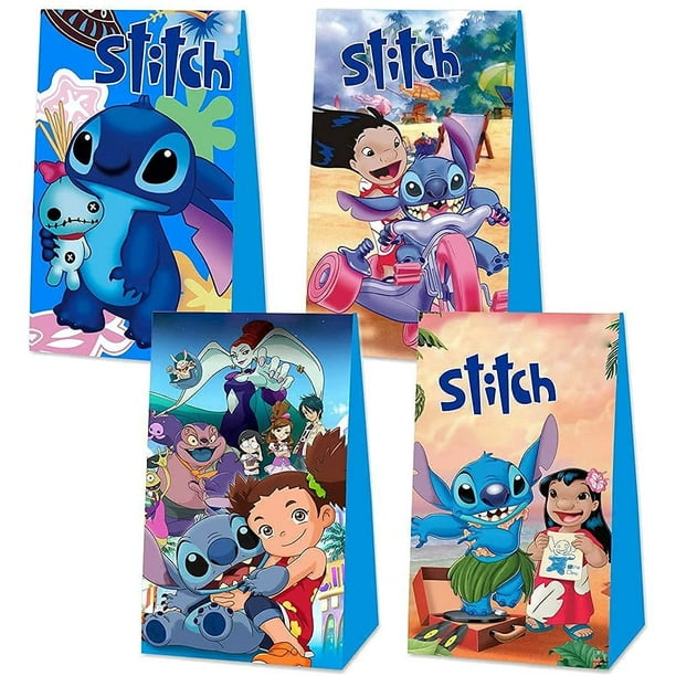 Ensemble de vaisselle de dessin animé Stitch pour enfants, assiette bleue,  nappe de poulet CAN o
