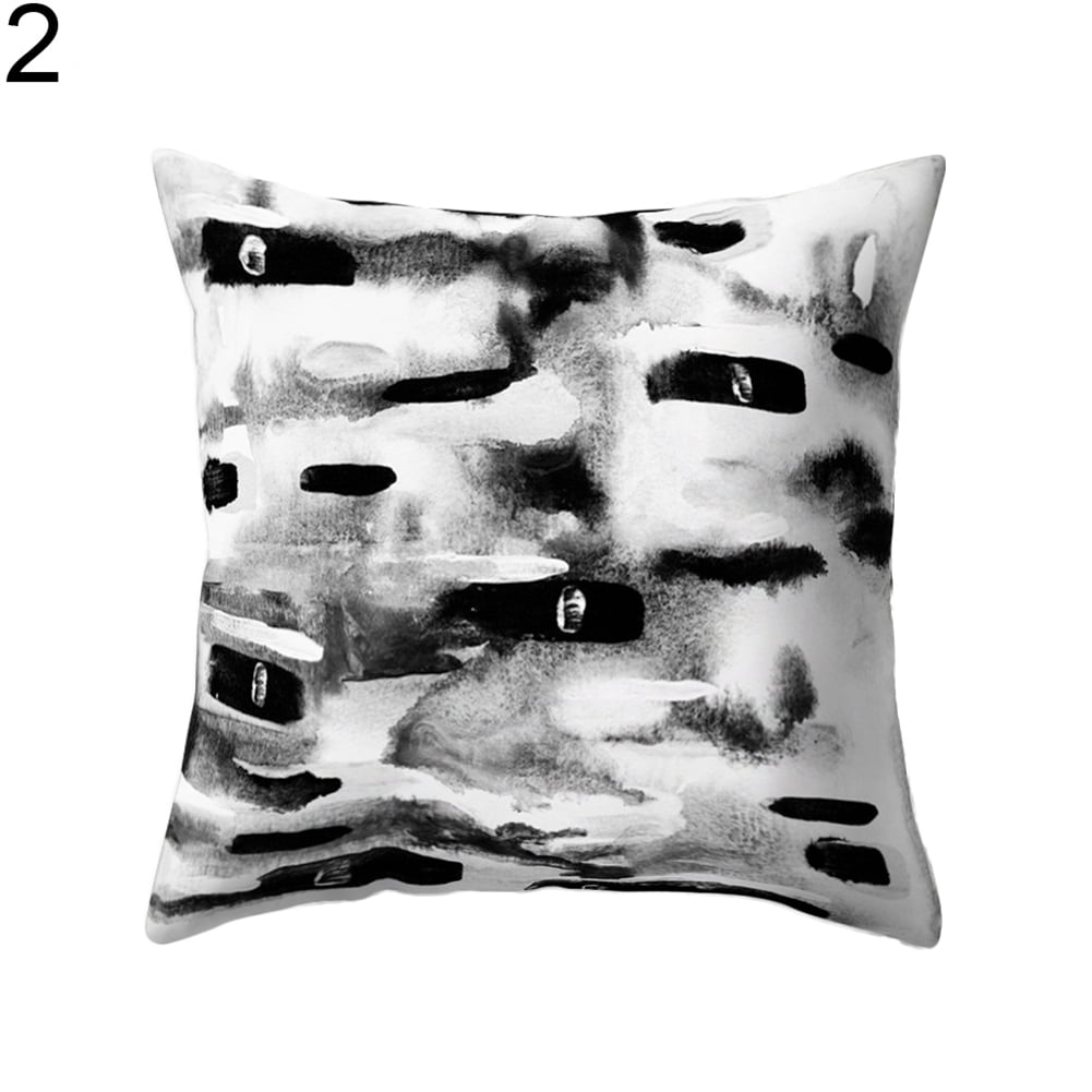 UK_ Peach Skin Abstract Geometric Home Decor Throw Pillow Case Cushion Cover Uti 