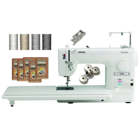 Brother PQ1500SL Quilting and Sewing Machine with Quilters Bonus Bundle