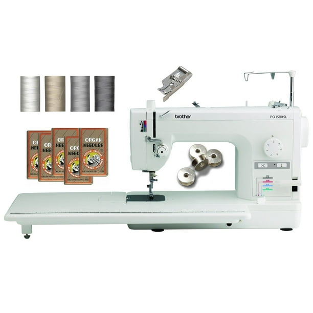 Brother PQ1500SL Quilting and Sewing Machine with Quilters Bonus Bundle