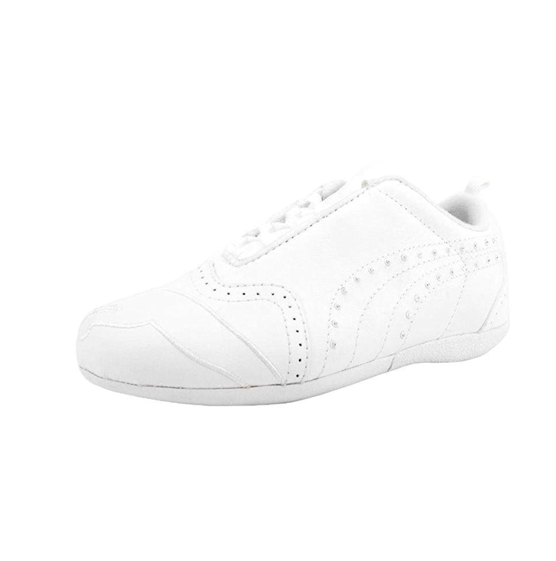 puma girls white shoes