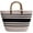 White/Black, variant on Straw Bag for Women Retro Beach Bag Tote Bag Woven Rope Imitation Bamboo Top Handle Bags for Tavel Summer Vacation 2023