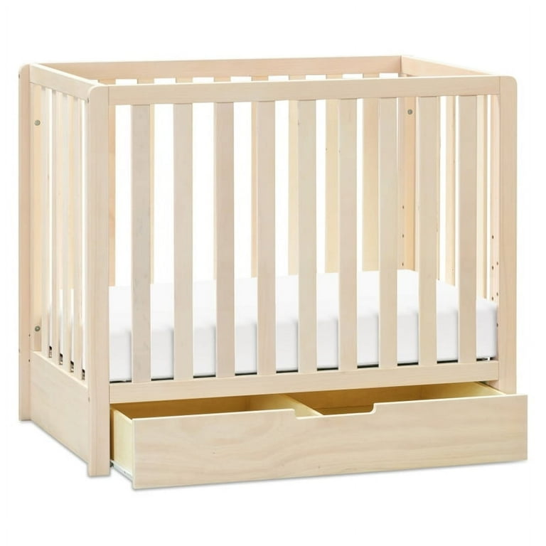 Carter s by DaVinci Colby 4 in 1 Convertible Mini Crib with Trundle in Washed Natural