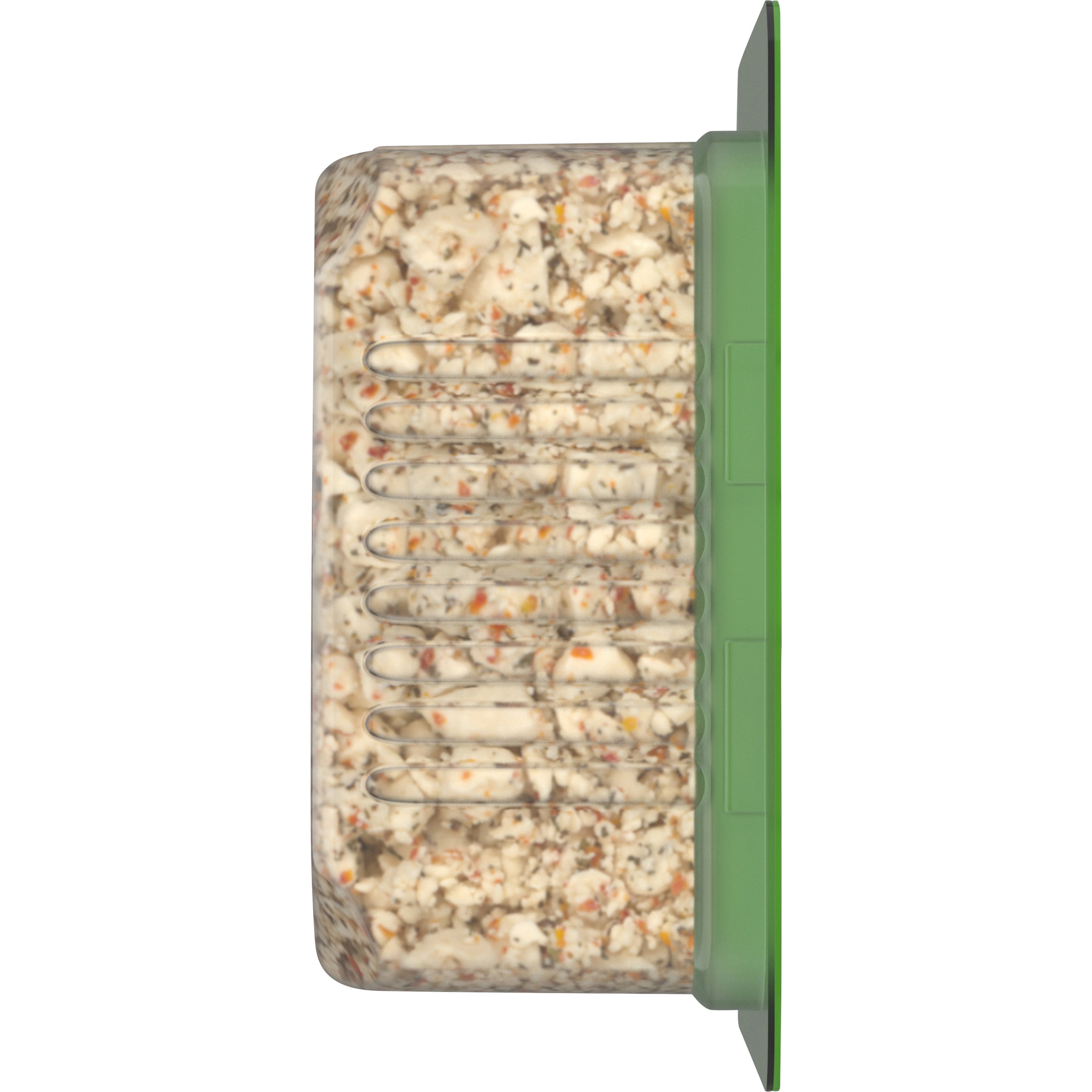 Athenos Tomato & Basil Crumbled Feta Cheese, Fresh & Resealable 4 oz Tub