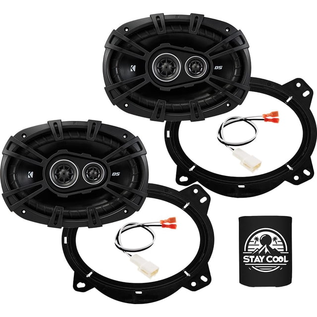 Altavoz de audio para coche KICKER DS Series de 6 x 9 pulgadas para Toyota FJ Cruiser