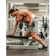 thumbnail image 4 of COOFANDY Men's 2 Pack Gym Workout Shorts 7 Inch Quick Dry Athletic Shorts Lightweight Running Shorts with Pockets, 4 of 9