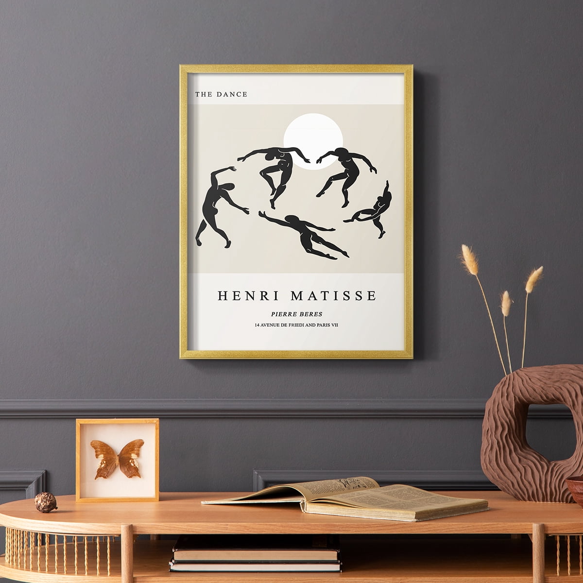Matisse XCII Framed Print - Solid Wood