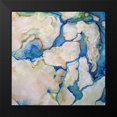 thumbnail image 2 of Diannart 12x12 Black Modern Framed Museum Art Print Titled - Along the Spring Flow I, 2 of 5