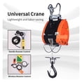 thumbnail image 2 of 500KG Lift Electric Hoist, Electric Winch, Garage Ceiling Crane Overhead With Steel Wire For Lifting ,Outstanding Load Capacity, 2 of 4