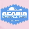 thumbnail image 2 of CafePress - Acadia NP 3 Body Suit - Baby Light Bodysuit, Size Newborn - 24 Months, 2 of 4
