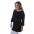 thumbnail image 4 of Women's Plus 3/4-length Tunic Top, 4 of 9