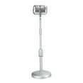 thumbnail image 4 of Vintage Desktop Microphone Prop Model with Adjustable Height, Classic Retro Style Microphone Stand Fake Mic Prop,Silver, 4 of 4