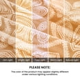 thumbnail image 5 of Lux Decor Twin XL 4 Piece Bed Sheet Set - Paisley Printed Microfiber Sheets, Ultra Soft, Deep Pocket, Wrinkle-Free, Breathable, OEKO-TEX Certified - Twin XL, Taupe, 5 of 7