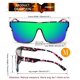 thumbnail image 4 of Gafas de sol FEISEDY B2996 UV400 Verde Espejado 62mm, 4 of 8