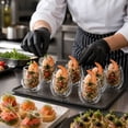 thumbnail image 6 of Forma Professional 3 oz Round Appetizer Shot Glass - Double Wall - 2 1/2" x 2 1/2" x 2 3/4" - 10 count box, 6 of 6