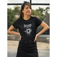 thumbnail image 2 of Scary Techno Style T-Shirt Women -Image by Shutterstock, Female XX-Large, 2 of 4
