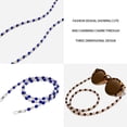 thumbnail image 4 of Qarigey Cadena de anteojos Anteojos Estilo vintage Cuerda con cuentas Gafas de lectura Cadena de anteojos Cadenas y cordones para anteojos azul, 4 of 8
