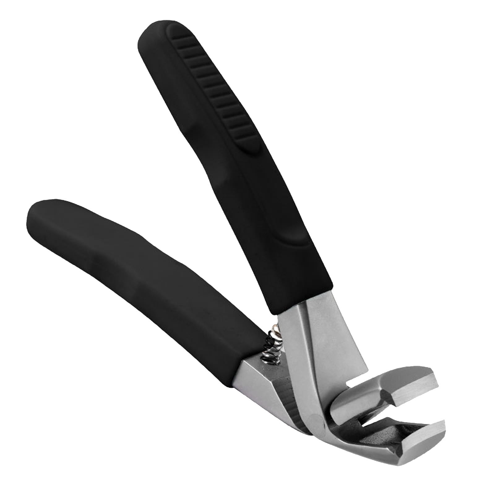 Ergonomic Angled Head Nail Clipper for Seniors with Wide Opening and Large Toenail Cutter