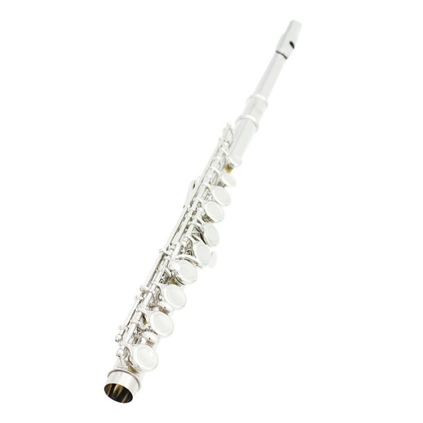 Western Concert Flute Cupronickel Plated Silver 16 Holes C Key Woodwind