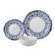 thumbnail image 1 of Vajilla De Porcelana Santa Anita Modelo Castilla De 12 Piezas Blanco y Azul, 1 of 4