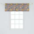 thumbnail image 2 of Ambesonne Whimsical Window Valance, Flowers Birds Cartoon Joy, 54" X 18", Multicolor, 2 of 3