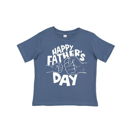

Inktastic Happy Father s Day Parent-Child Fist Bump Gift Toddler Boy or Toddler Girl T-Shirt