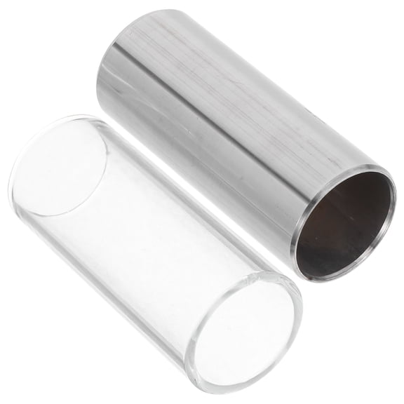 SEWOART Guitar Slide Medium Bottleneck Glass Assorted Color for Professional Use