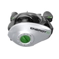thumbnail image 5 of Quantum Energy S3 Baitcast Fishing Reel, Size 100 Reel, Left-Hand Retrieve, Silver/Black, 5 of 7