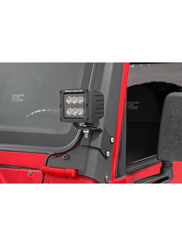 Rough Country Jeep Wrangler Light Bars in Jeep Accessories + Jeep Parts -  