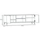 thumbnail image 3 of Mueble para TV de 70" Italy Gris Storm Centro de entretenimiento HOGARE Italy, 3 of 9
