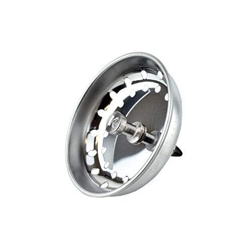Plumb Pak 3-1/2 in. Dia. Brushed Stainless Steel Strainer Basket