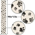 thumbnail image 5 of Dog Paw Print Table Runner Puppy Dog Birthday Party Decoration Farmhouse Dining Room Kitchen Home Decor (13" x 90"), 5 of 5