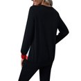 thumbnail image 4 of DYMADE Chandail de Noël Laid à Col Rond à Manches Longues pour Femmes, Blouse de Noël, 4 of 6