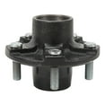 thumbnail image 1 of 2000lb Trailer Hub Kit, Safe High Load Carrying 5 On 4.5 Trailer Hub Easy Install Stable Performance Rustproof  for 1in and 1-1/16in Cargo Boat Trailer Spindle, 1 of 7