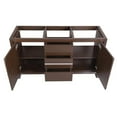 thumbnail image 4 of Fresca Allier 60" Wenge Brown Modern Double Sink Bathroom Cabinet, 4 of 4
