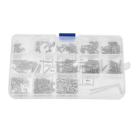 

Hex Socket Screw Nut Washer Assortment Kit Hex Socket Screw M2 For Appliance