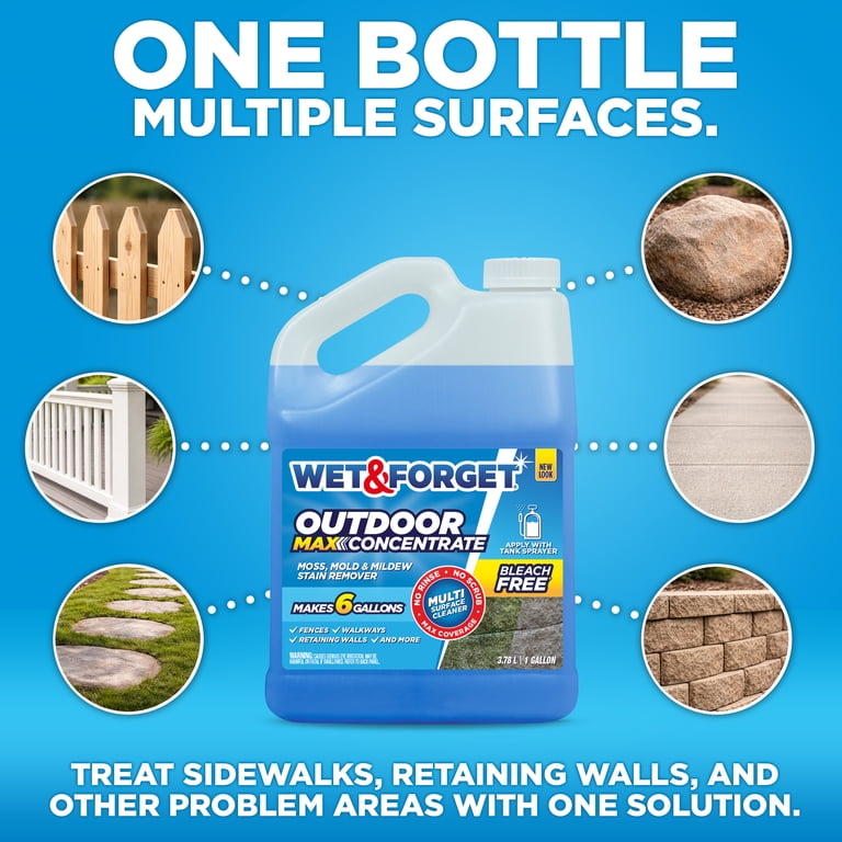 Wet & Forget Outdoor MAX Concentrate, 128 oz photo 4