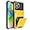 Yellow, variant on Case for iPhone 11 Pro Max,Flip Cover Hidden Card Slot Wallet Case,Card Holder Dual-Layer Design Heavy Duty Protection TPU PC Shockproof Phone Case for iPhone 11 Pro Max,6.5 inch(Yellow)