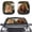 Funny Animal Driving, variant on Uorisanigo Sun Visor for Car Windshield 2pcs Cool Eagle Foldable Sun Visor Blocks Car Sunshade Side Window Summer Sun Blocks Car Accessiores Fits Most Cars Sun Shield Cushion